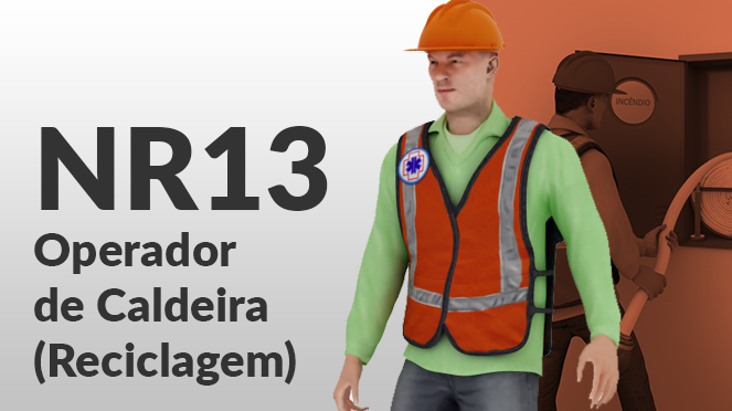 NR13 – Segurança na Operação de Caldeiras (Reciclagem / Periódico)